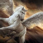 Pégase cheval ailé de la mythologie
